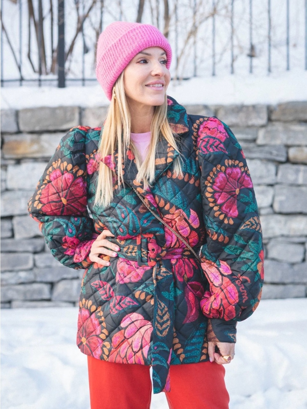 FARM Rio Brazil Puffer Jacket - Picture 3 of 8
